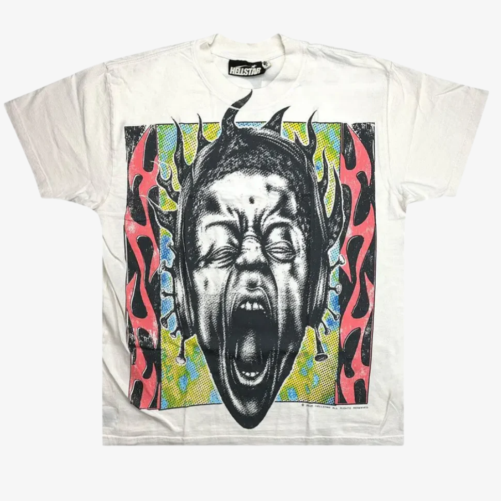 Hellstar Heaven Sounds Like T-Shirt 'White'