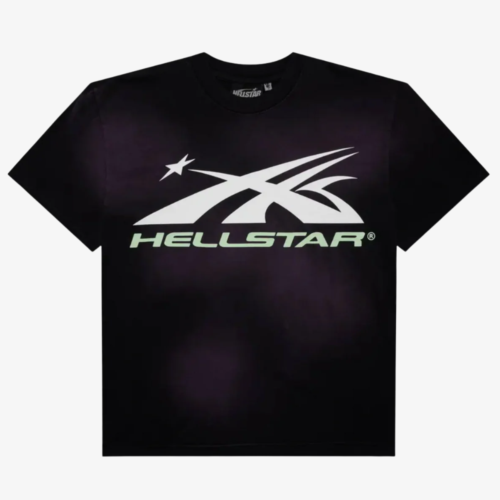 Hellstar Glow in the Dark Sports Logo T-Shirt 'Purple'