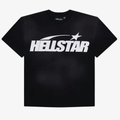 Hellstar Classic Logo Gel Print T-shirt Black