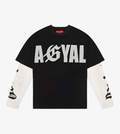 GODSPEED AGYAL LAYERED T-SHIRT BLACK