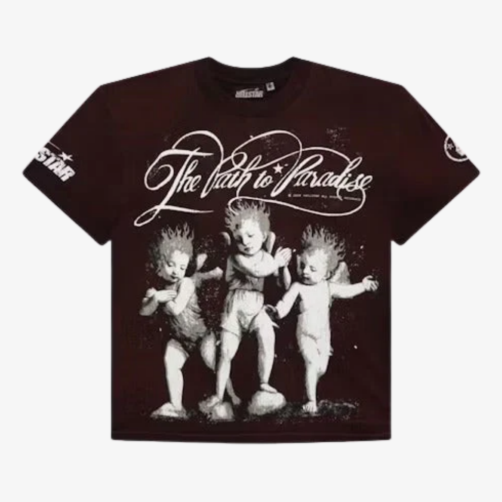 Hellstar Cherubs T-Shirt 'Brown'