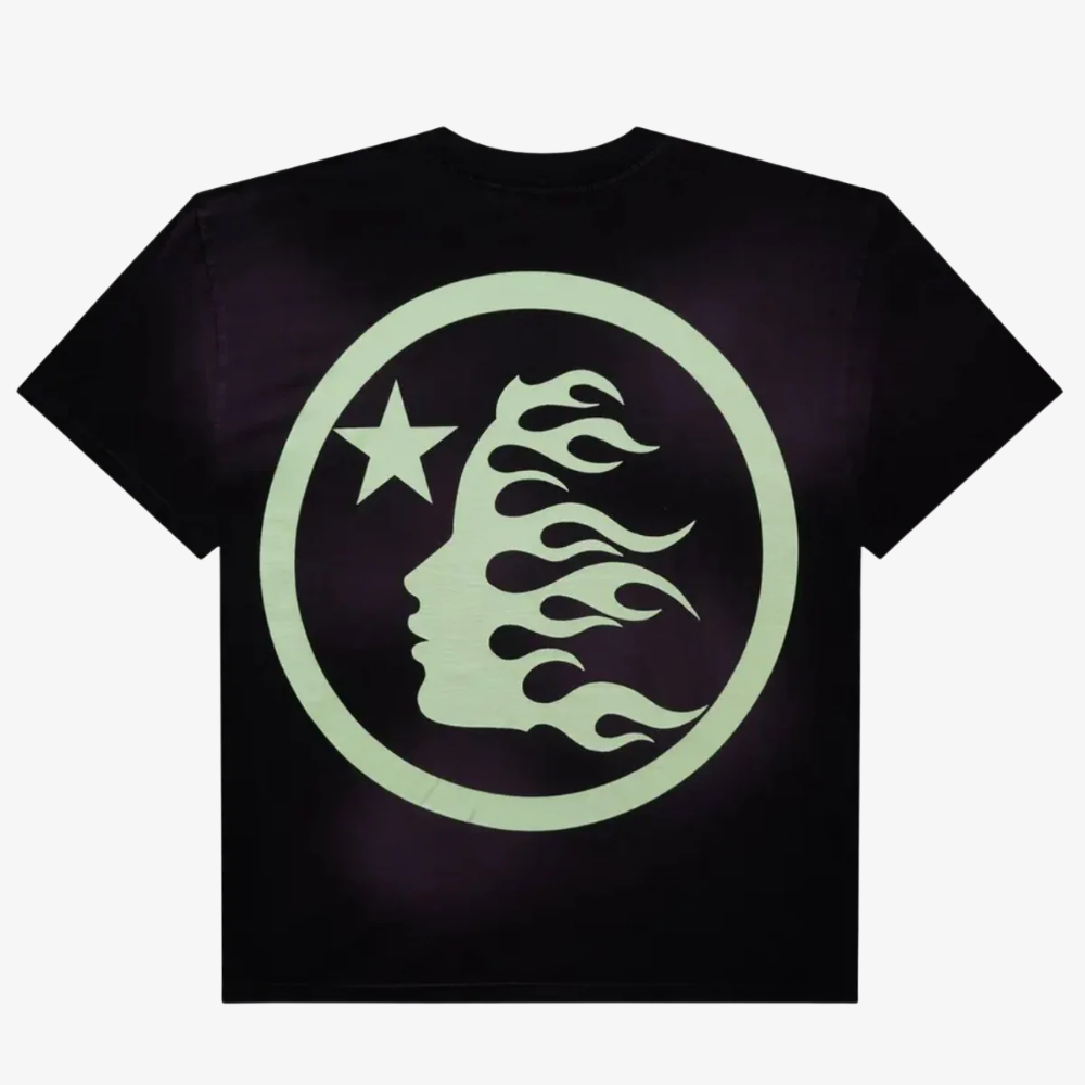 Hellstar Glow in the Dark Sports Logo T-Shirt 'Purple'