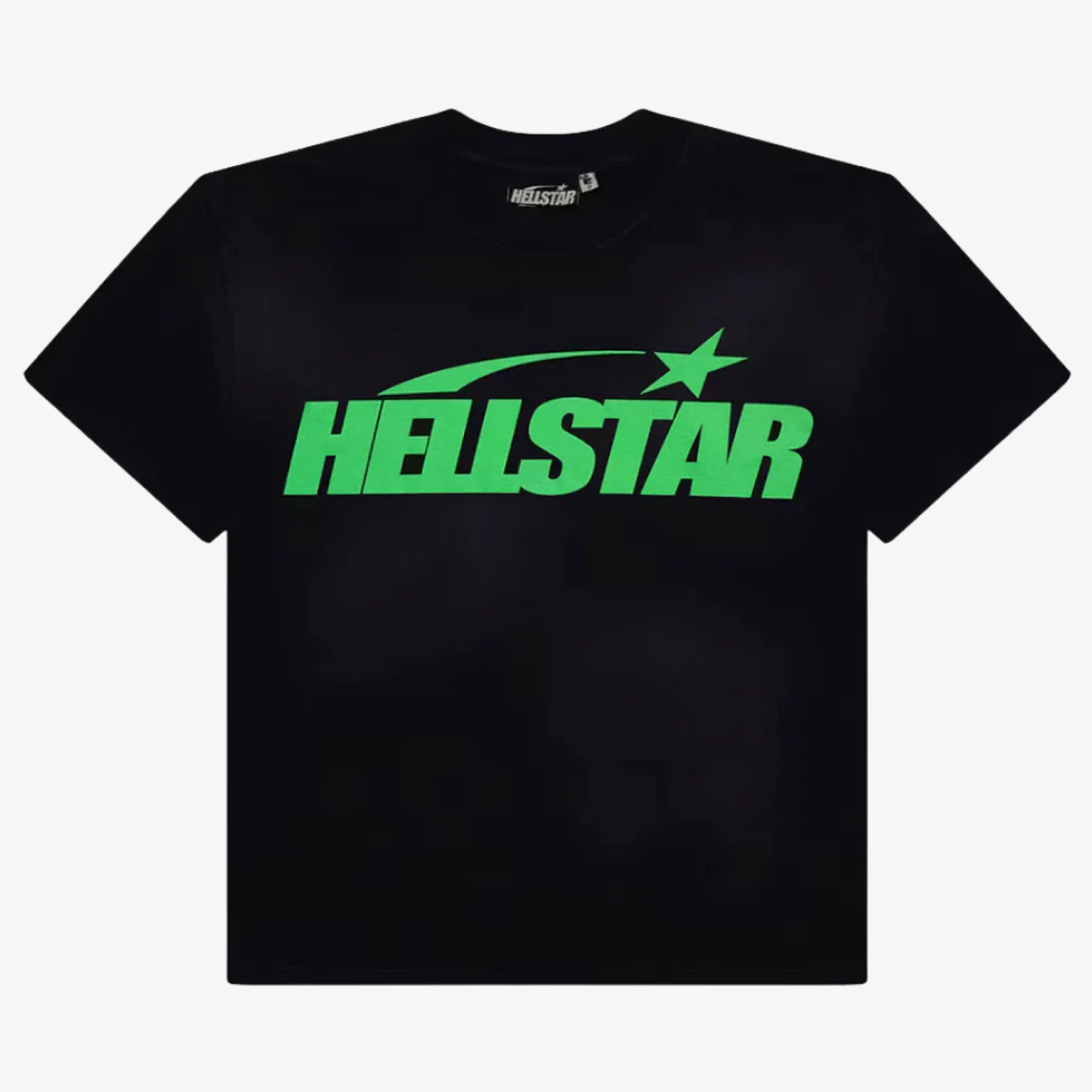 Hellstar Classic T-shirt (Regular Print) Black/Green