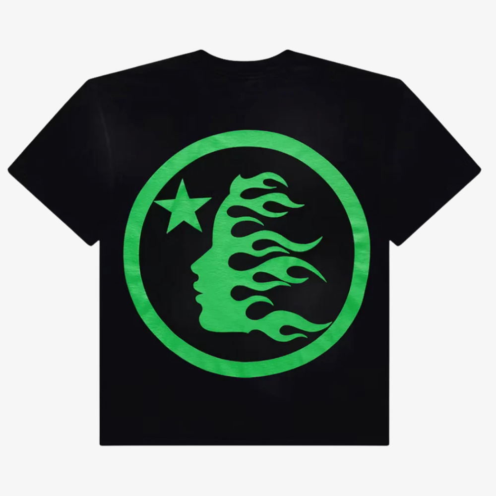 Hellstar Classic T-shirt (Regular Print) Black/Green