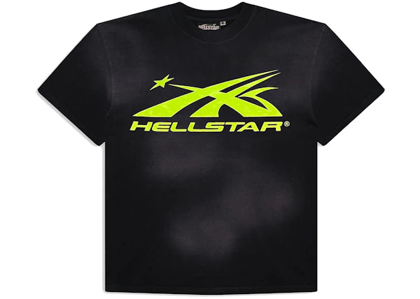 Hellstar Sports Core Logo Gel T-shirt Light Green