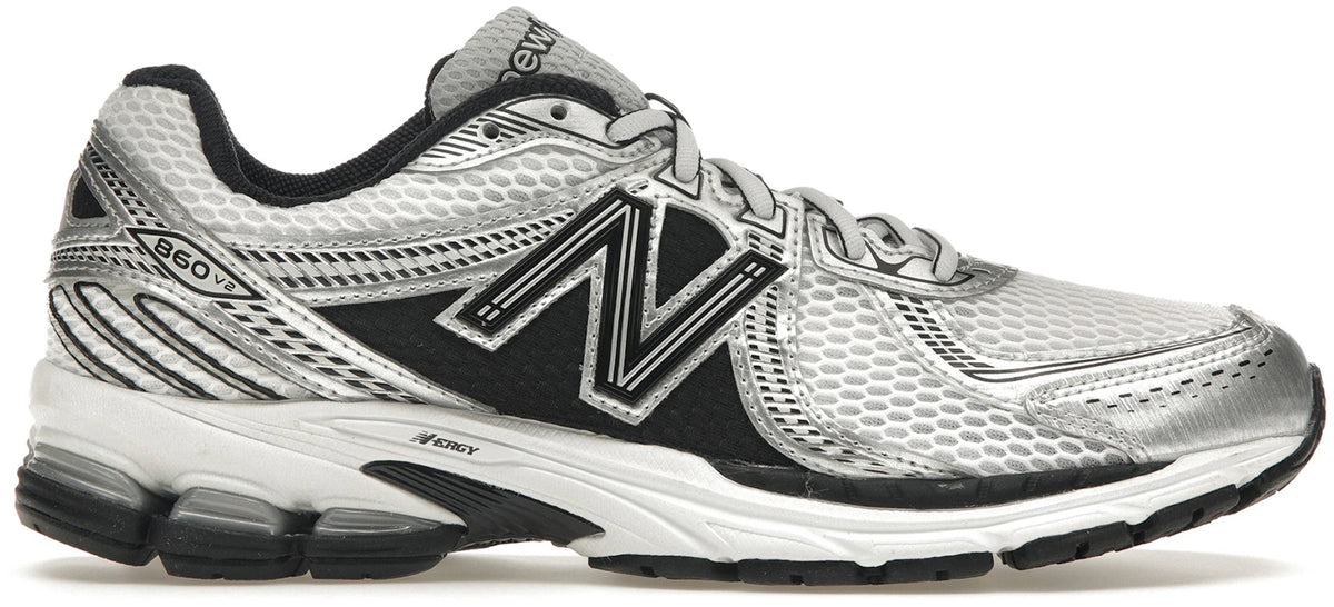 New Balance 860v2 Black White Silver