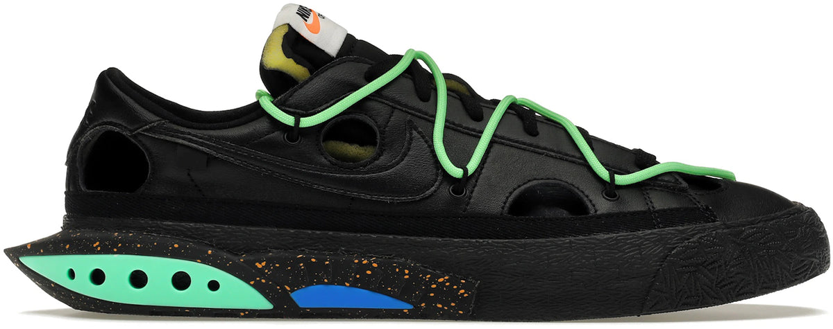 Nike Blazer Low Off-White Black Electro Green