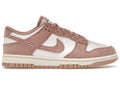 Nike Dunk Low Rose Whisper Gold Mini Swoosh (Women's)