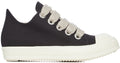 Rick Owens DRKSHDW Jumbolace Low Sneaks Black Milk