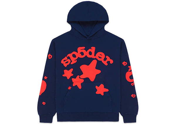 Sp5der Beluga Hoodie Navy