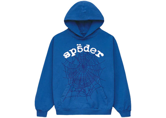 Sp5der Legacy Hoodie Blue