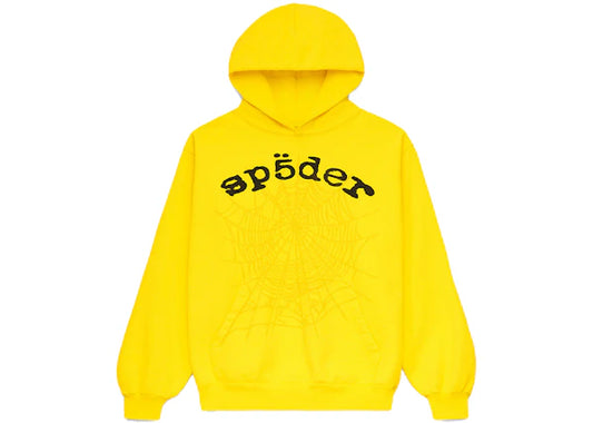 Sp5der Legacy Hoodie Yellow