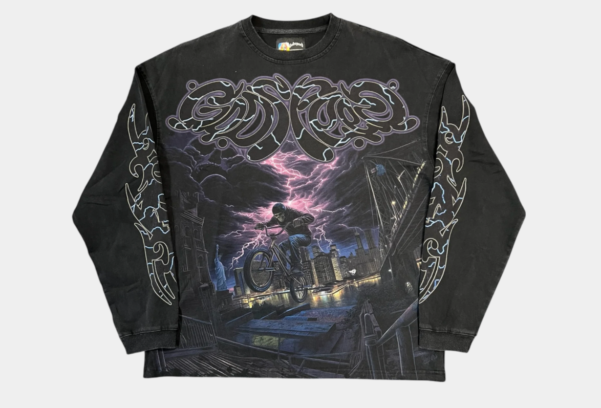 GODSPEED LONG/SLEEVE BMX BLACK