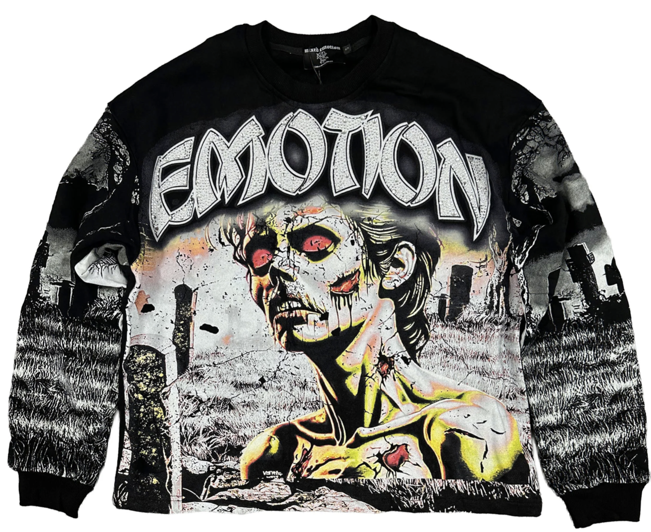MIXED EMOTION ‘Tombstone’ Longsleeve