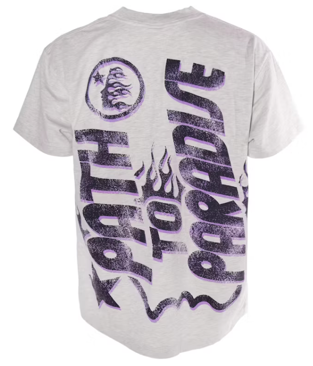 Hellstar Jesus T-Shirt Grey