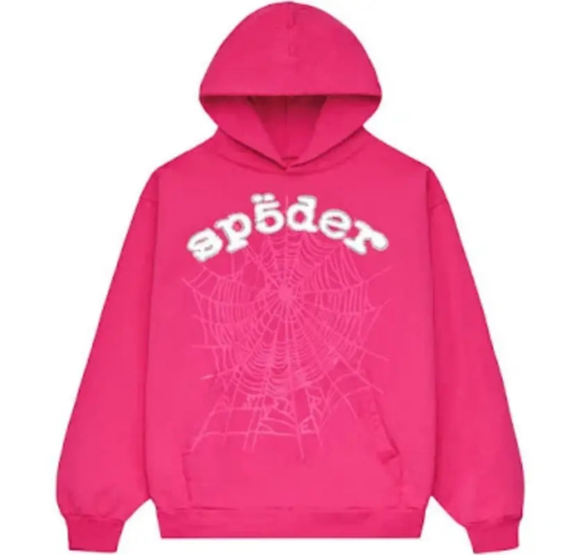 Sp5der Legacy Hoodie 'Pink/White'