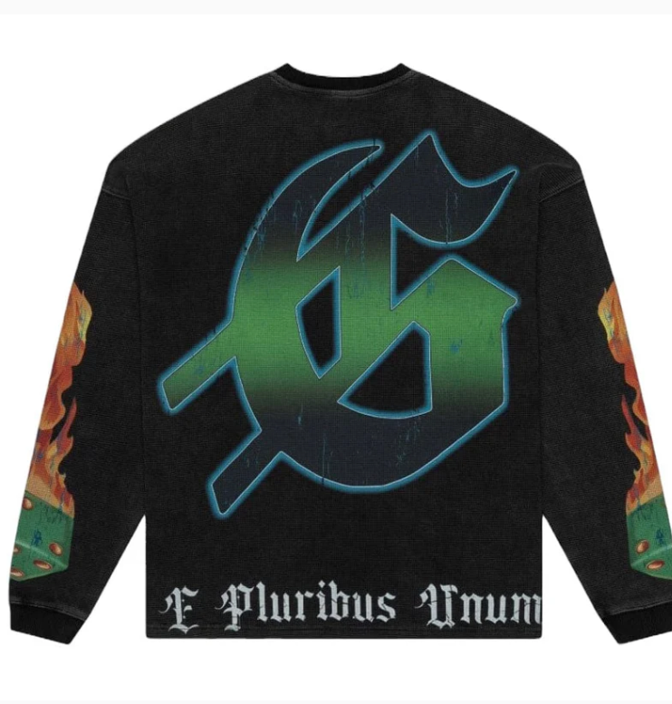 GODSPEED L.A.G THERMAL LS T-SHIRT (GREY WASH)