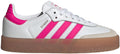 adidas Sambae White Shock Pink (GS)