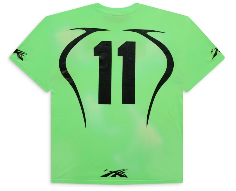 Hellstar Warm Up T-shirt Neon Green