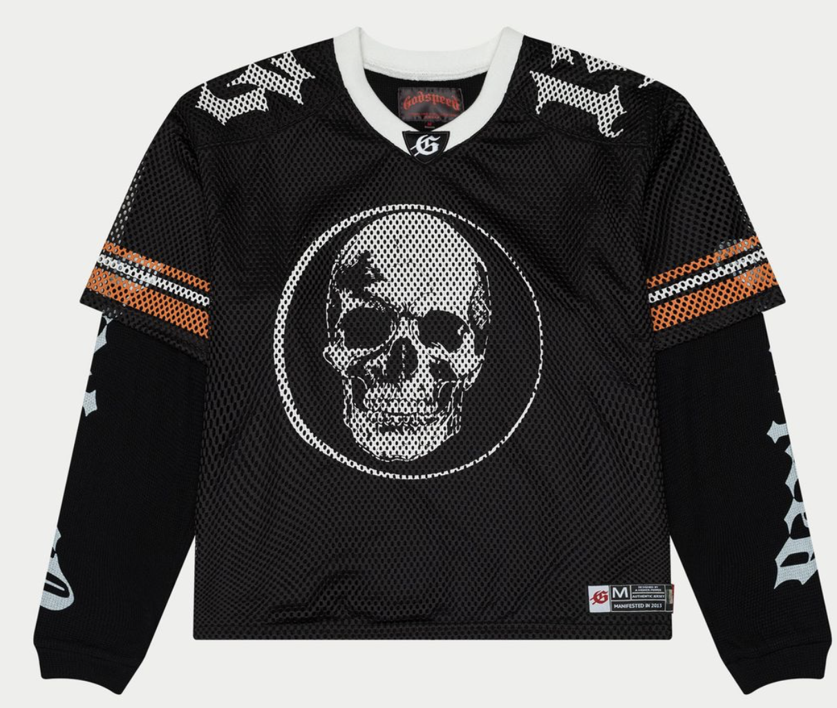 GODSPEED TD Layered Jersey (Black/Orange) BOOM