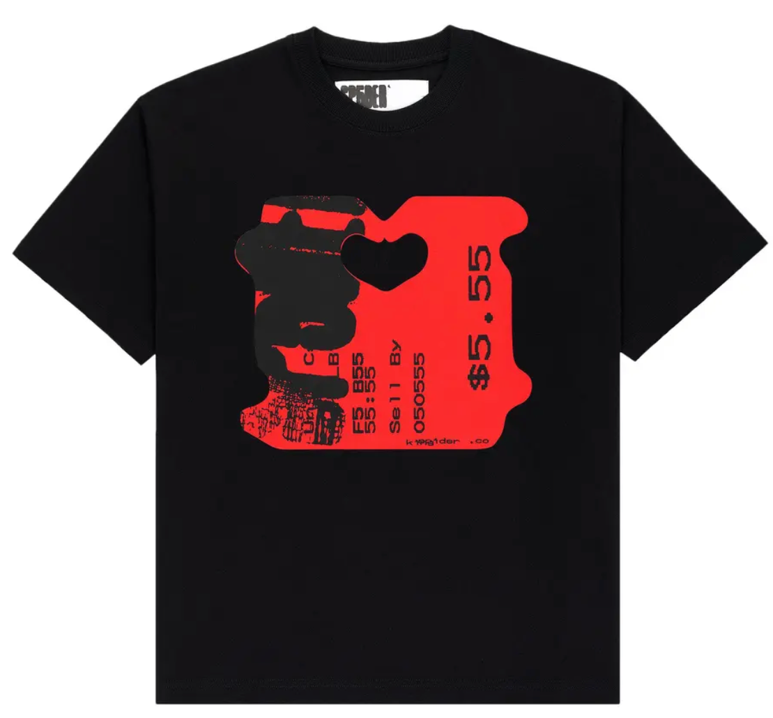 Sp5der Toast Tee 'Black'