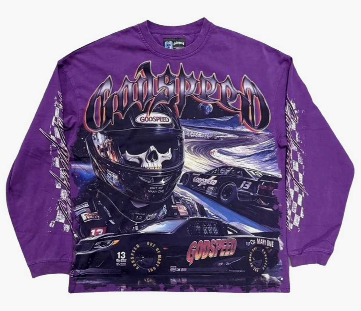 GODSPEED LE DERNIER L/S TEE PURPL