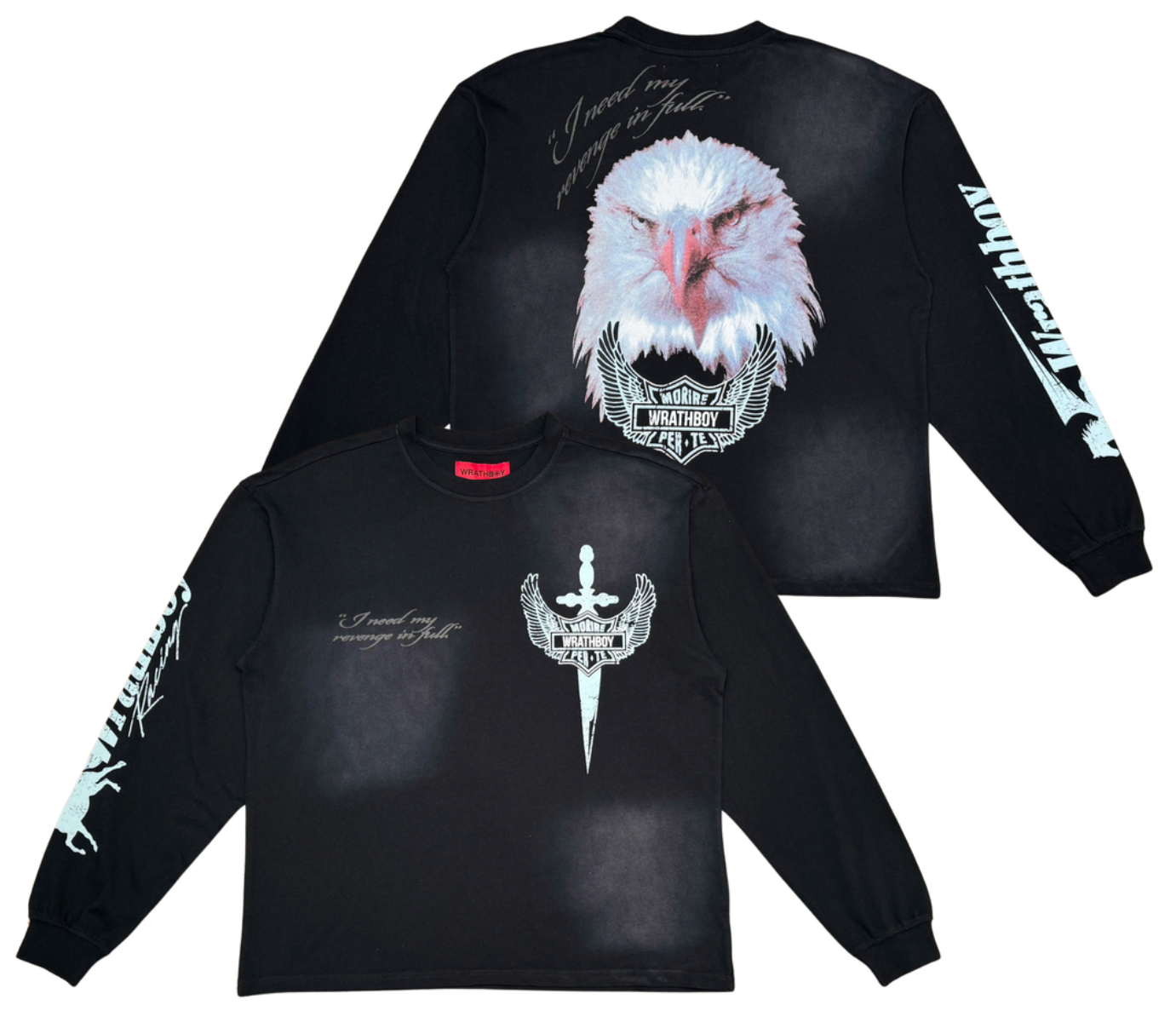 WRATH BOY Wb Eagle Crew Neck TeeWb Eagle Crew Neck Tee