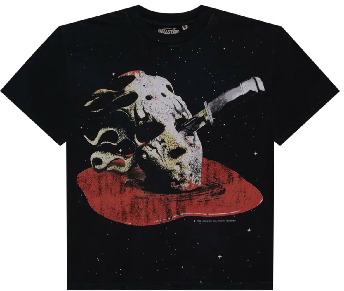 Hellstar Killer Mask T-Shirt 'Black'