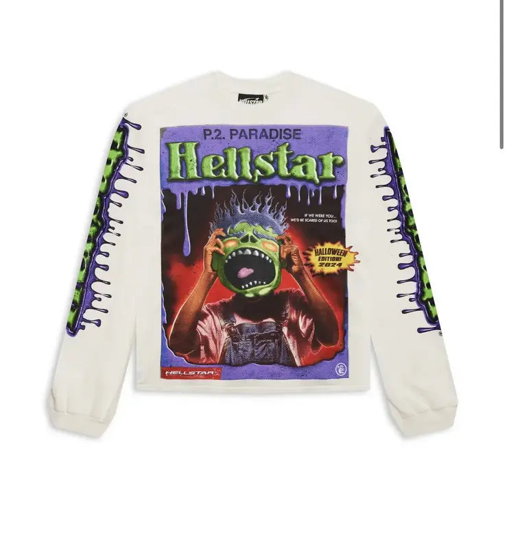 Hellstar Zombie Longsleeve White