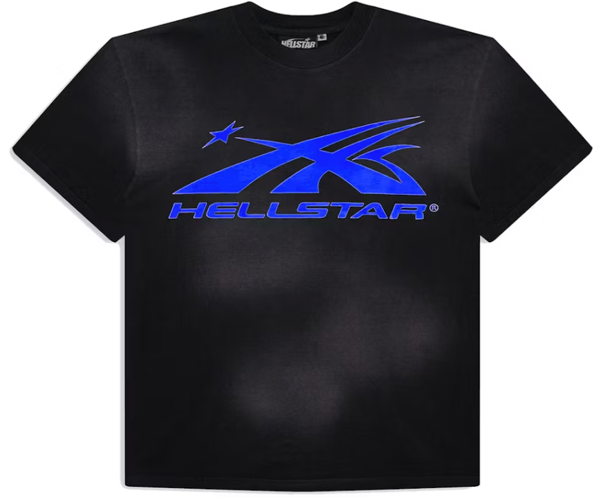 Hellstar Sports Core Logo Gel T-shirt Royal Blue