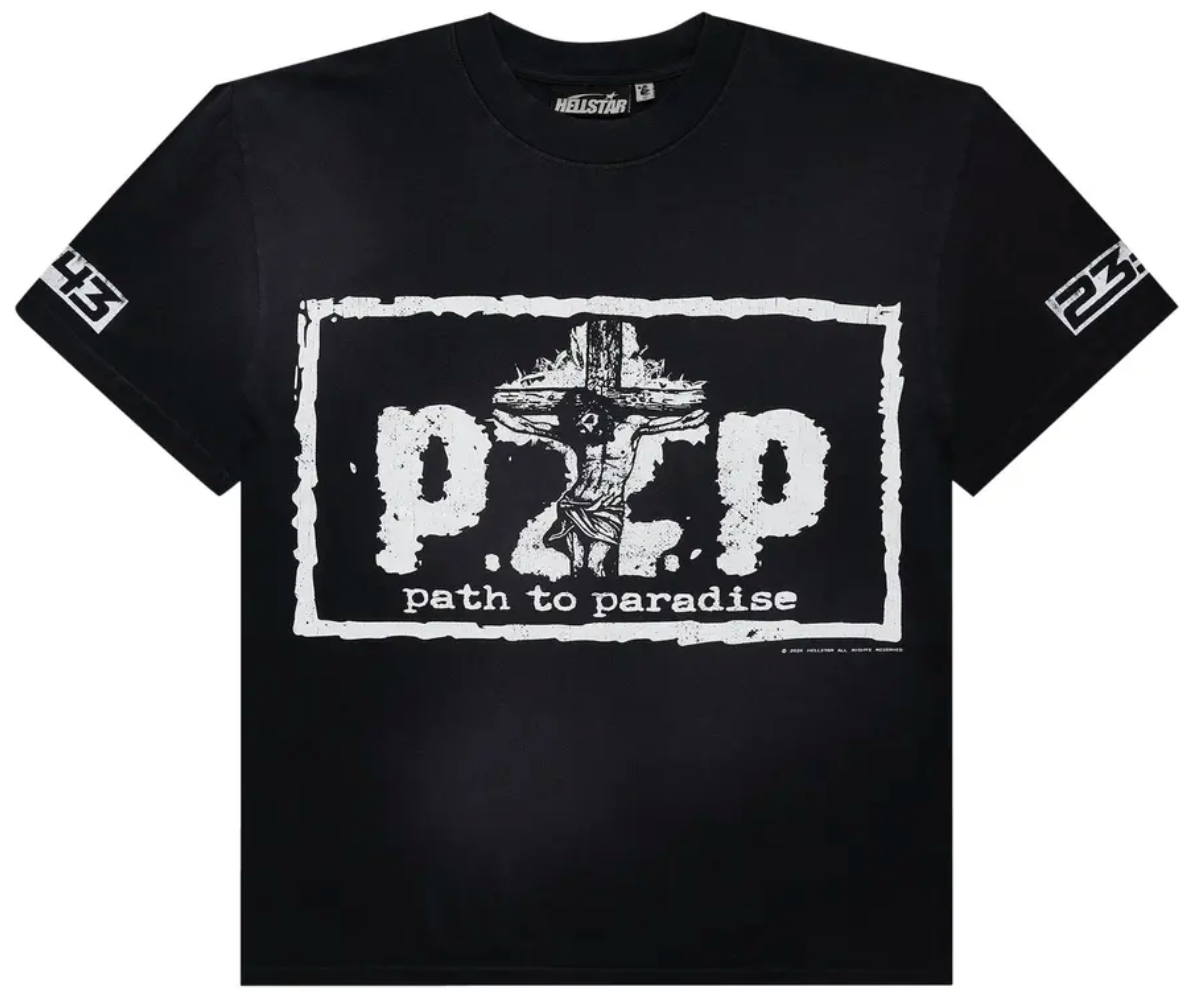 Hellstar P2P T-Shirt 'Black'