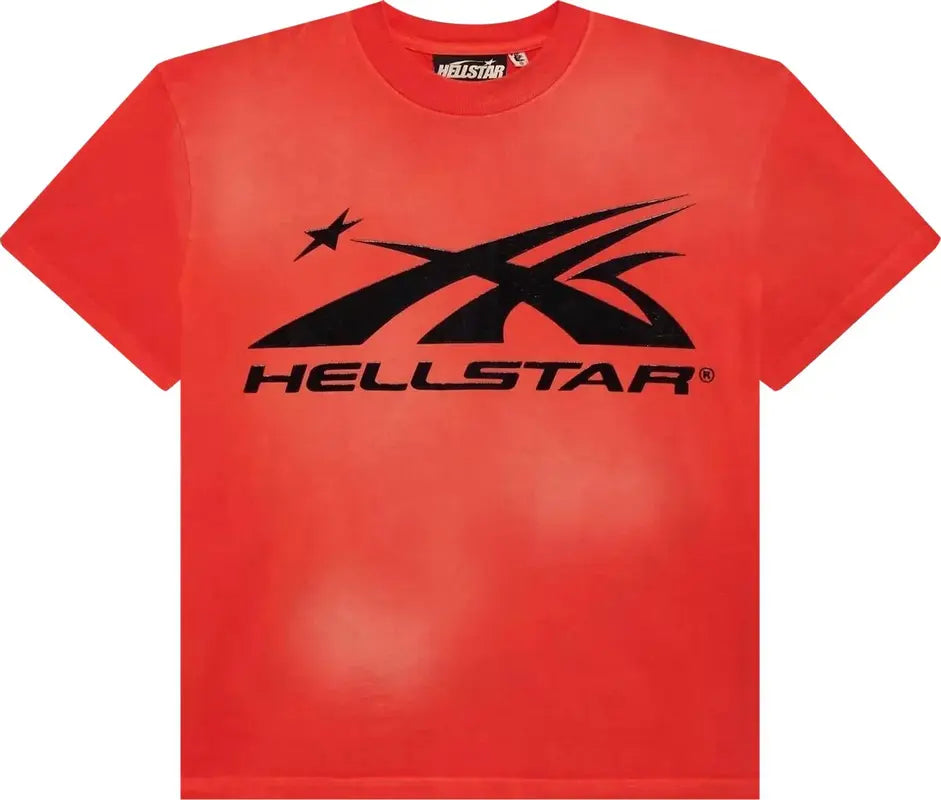 Hellstar Sports Logo T-Shirt Red