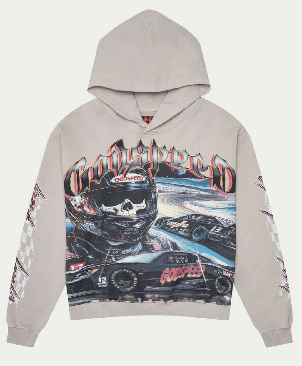 GODSPEED Le Denier Hoodie (Stone Grey)