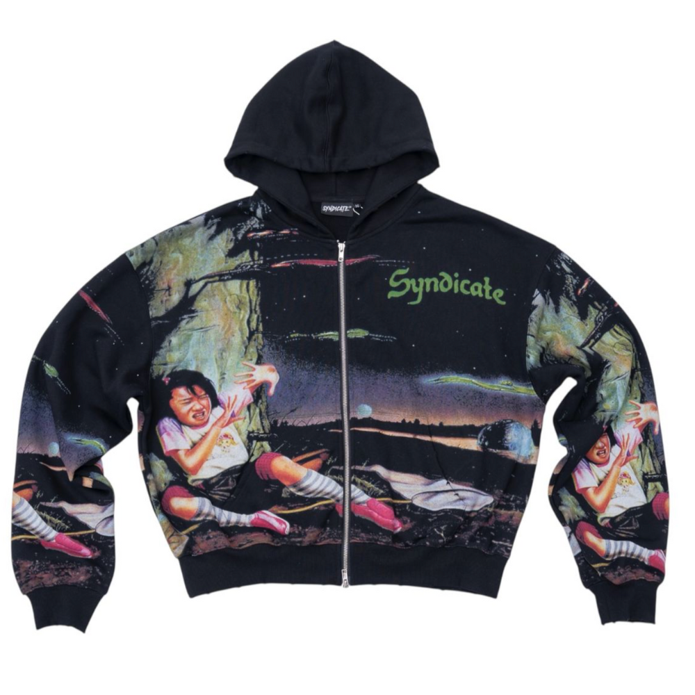 syndicate "Danger Zip Up" Black